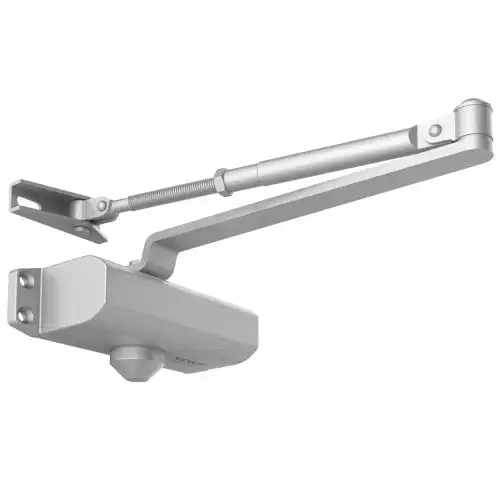Door Closer, Automatic Door Closer Commercial or Residential Use for Door Weights 100 Lbs, Adjustable Size Hydraulic Buffer