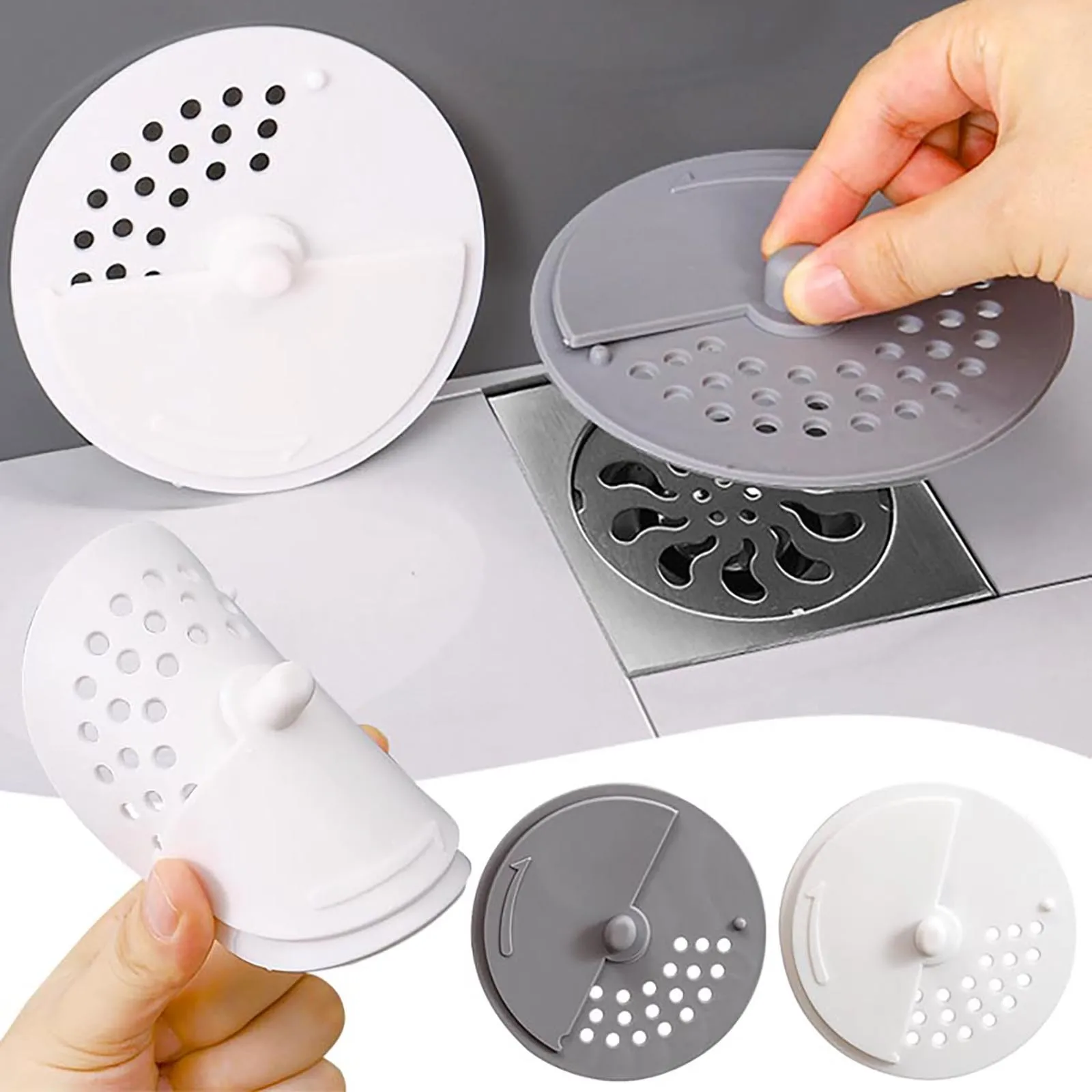 Handheld Floor Drain Cover Bathroom Floor Drain Floor Bathroom Floor Cover Washing Machine Bathroom Kitchen Sealing Ring